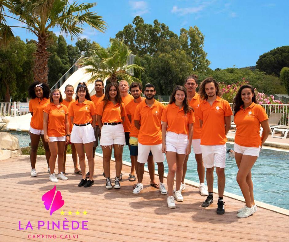 Camping La Pinède Calvi  Esterno foto